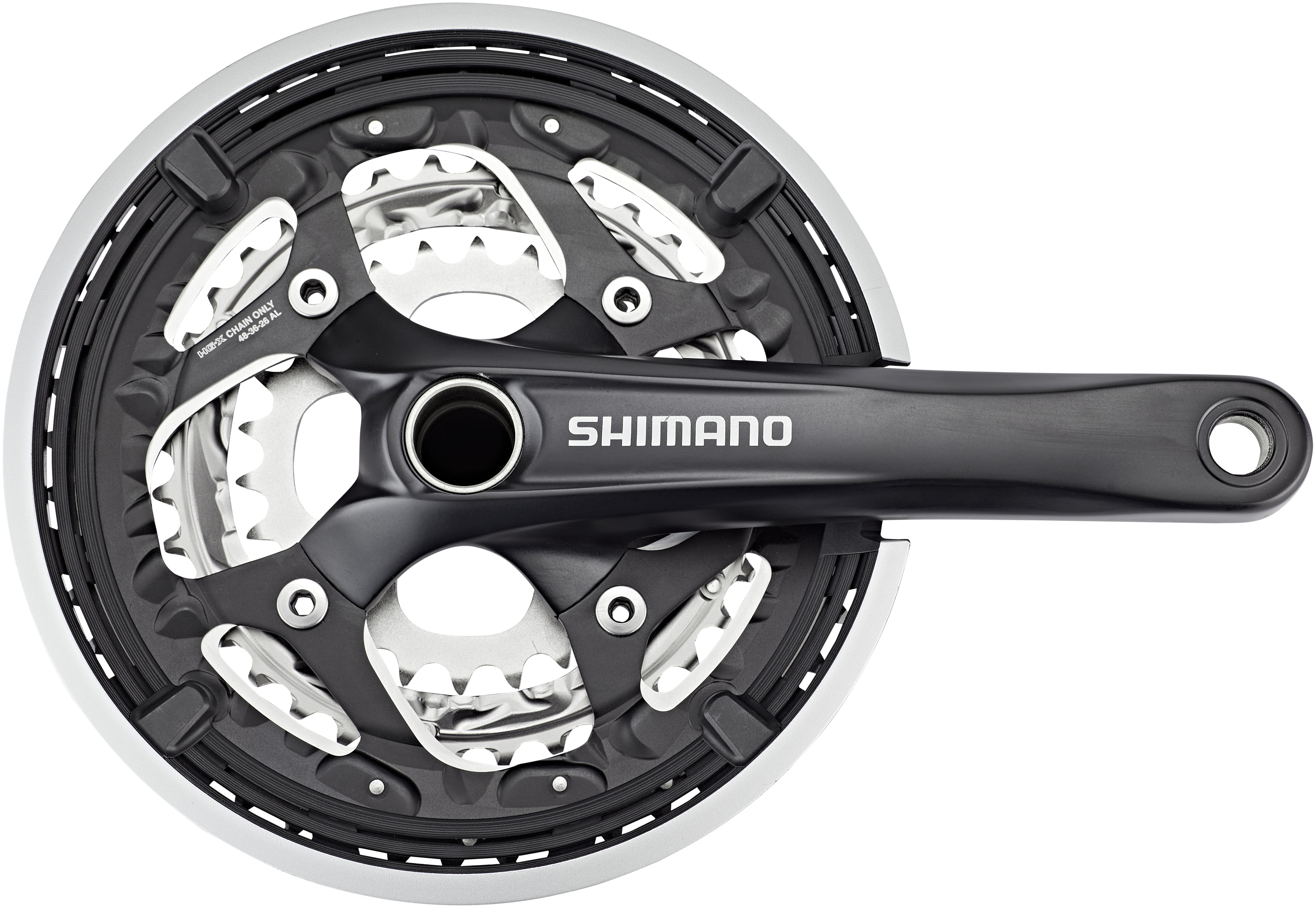 Shimano Trekking FC-T551 pédalier 3x10 48/36/26 dents inclus SM-BB52 noir