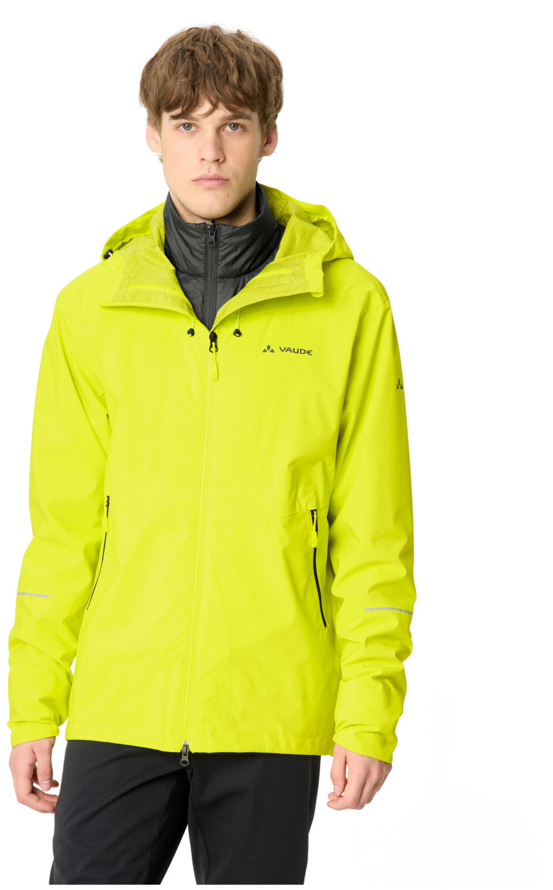 VAUDE Veste 3en1 Yaras II Homme vert vif