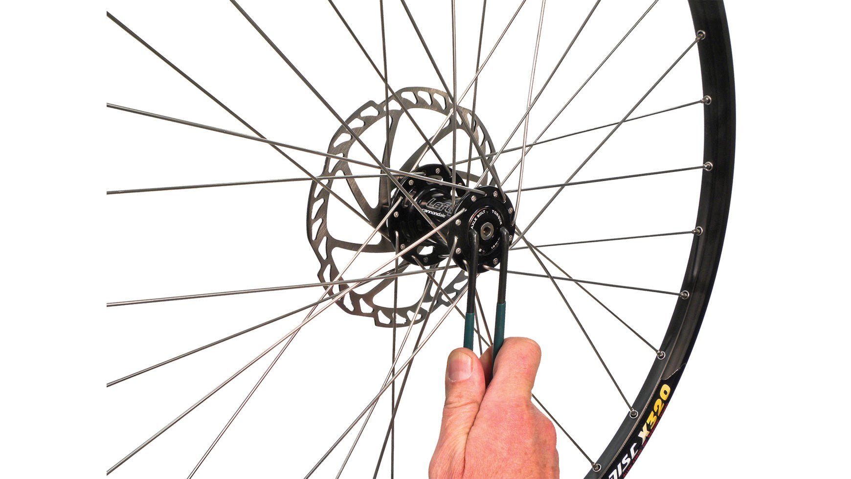 Park Tool SPA-1 clé à ergot verte, pour boîtier de pédalier gauche