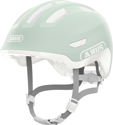 ABUS Smiley 3.0 ACE LED Casque Enfant, menthe pure