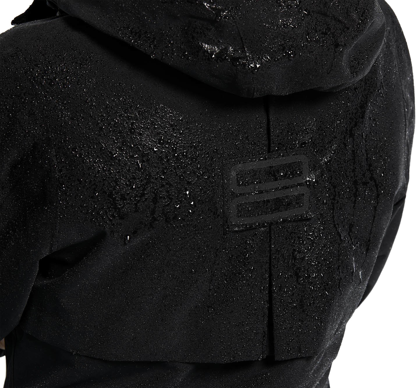 Basil Mosse parka de pluie femme noir