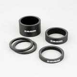 SRAM Jeu d'entretoises de jeu de direction UD carbone blanc