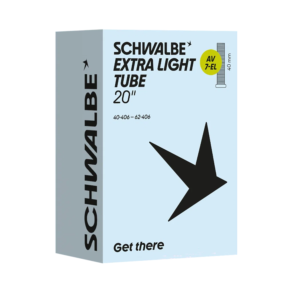 Schwalbe chambre à air n° 17EL Extra Léger 20x1.50-2.35" 40/60-406 40mm