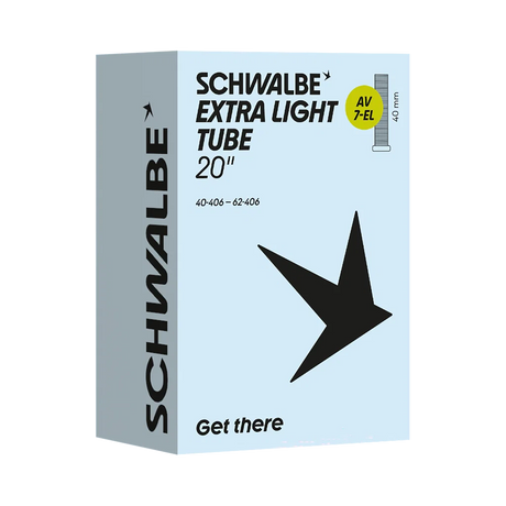 Schwalbe chambre à air n° 17EL Extra Léger 20x1.50-2.35" 40/60-406 40mm