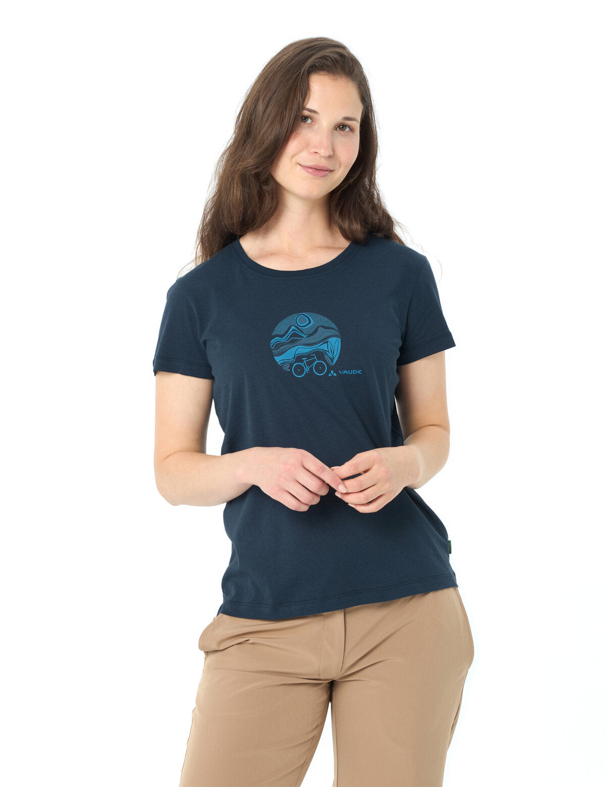 VAUDE T-shirt cycliste femme V dark sea/dark sea