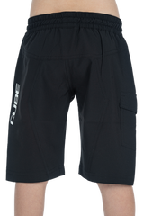 Short baggy CUBE TEAMLINE ROOKIE noir et blanc