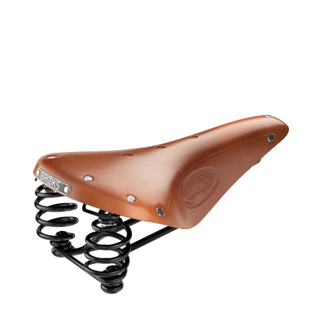 Brooks Flyer Classic core selle en cuir hommes orange