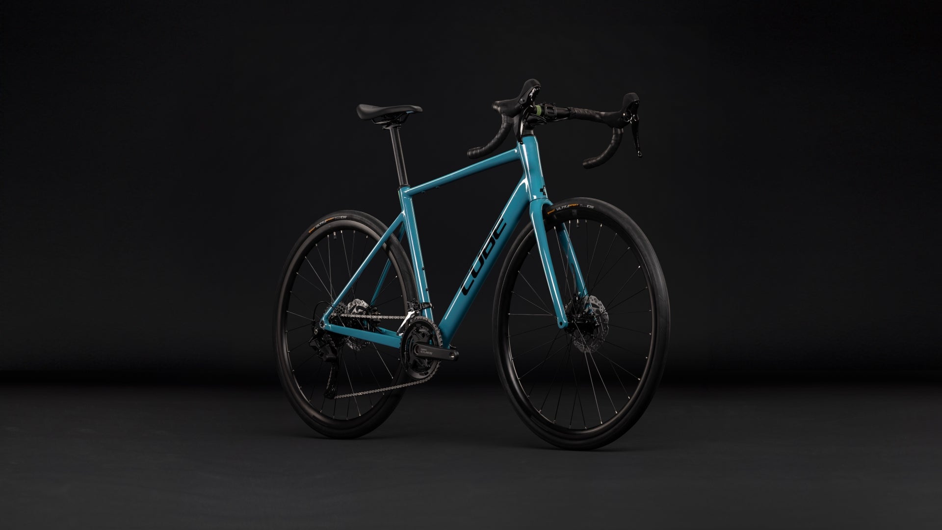 Cube Attain Pro surfblue´n´black (2027)
