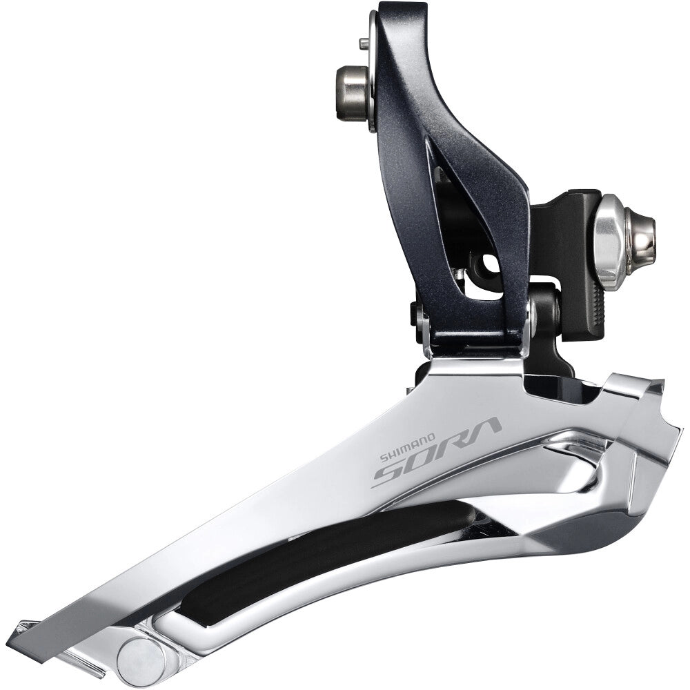SHIMANO dérailleur avant SORA FD-R3000 2x9 vitesses soudé Down-Pull