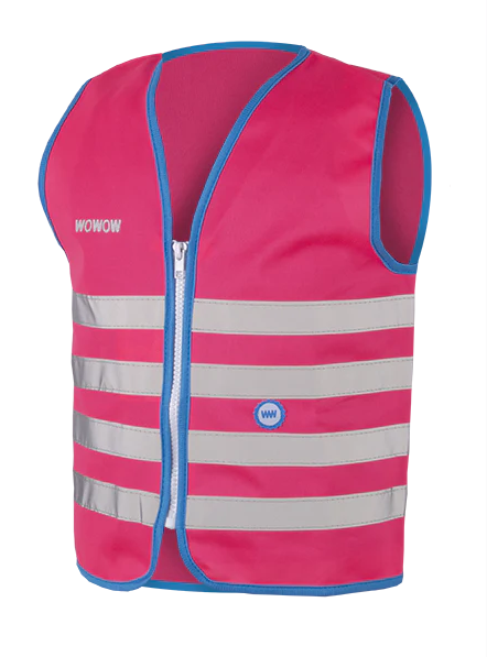 Wowow gilet de sécurité Fun Jacket pour enfants rose