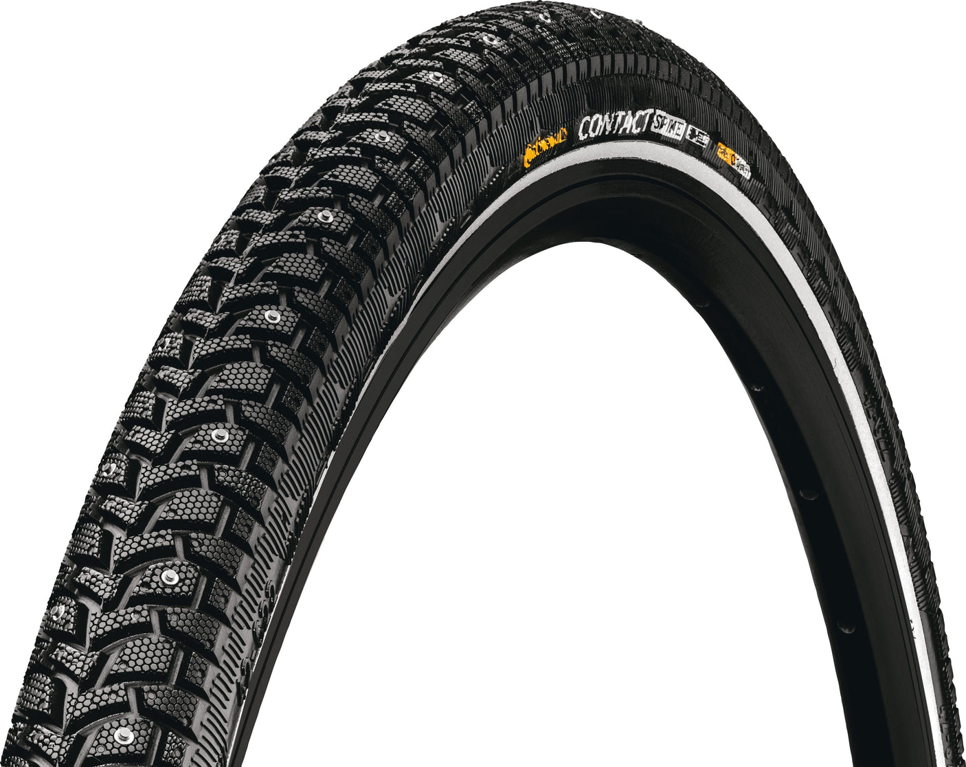 Pneu à fils Continental Contact Spike 120 28x1,60" E-25 Reflex noir