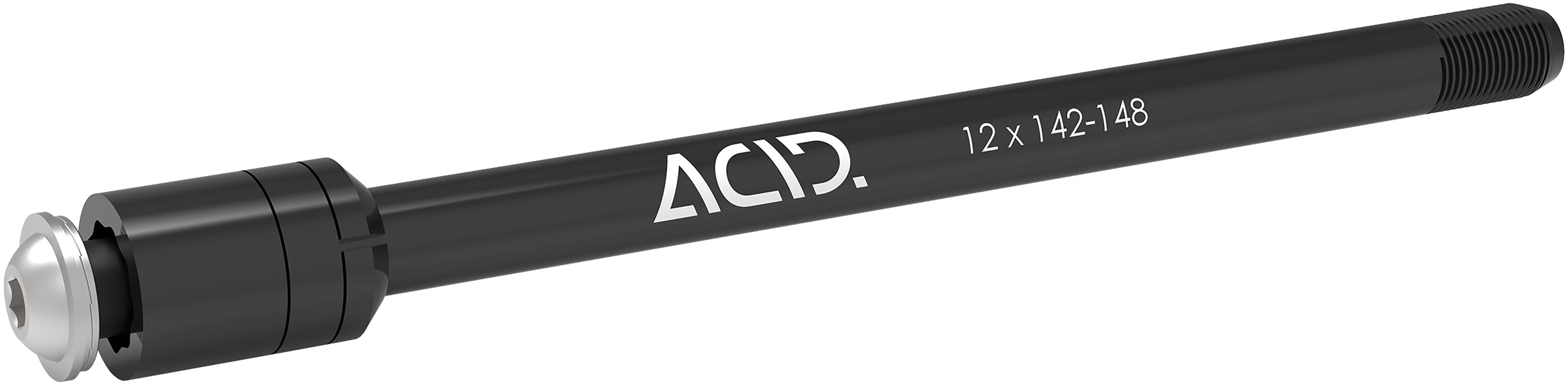 ACID axe traversante M12x1.0 142-148 mm pour remorque vélo