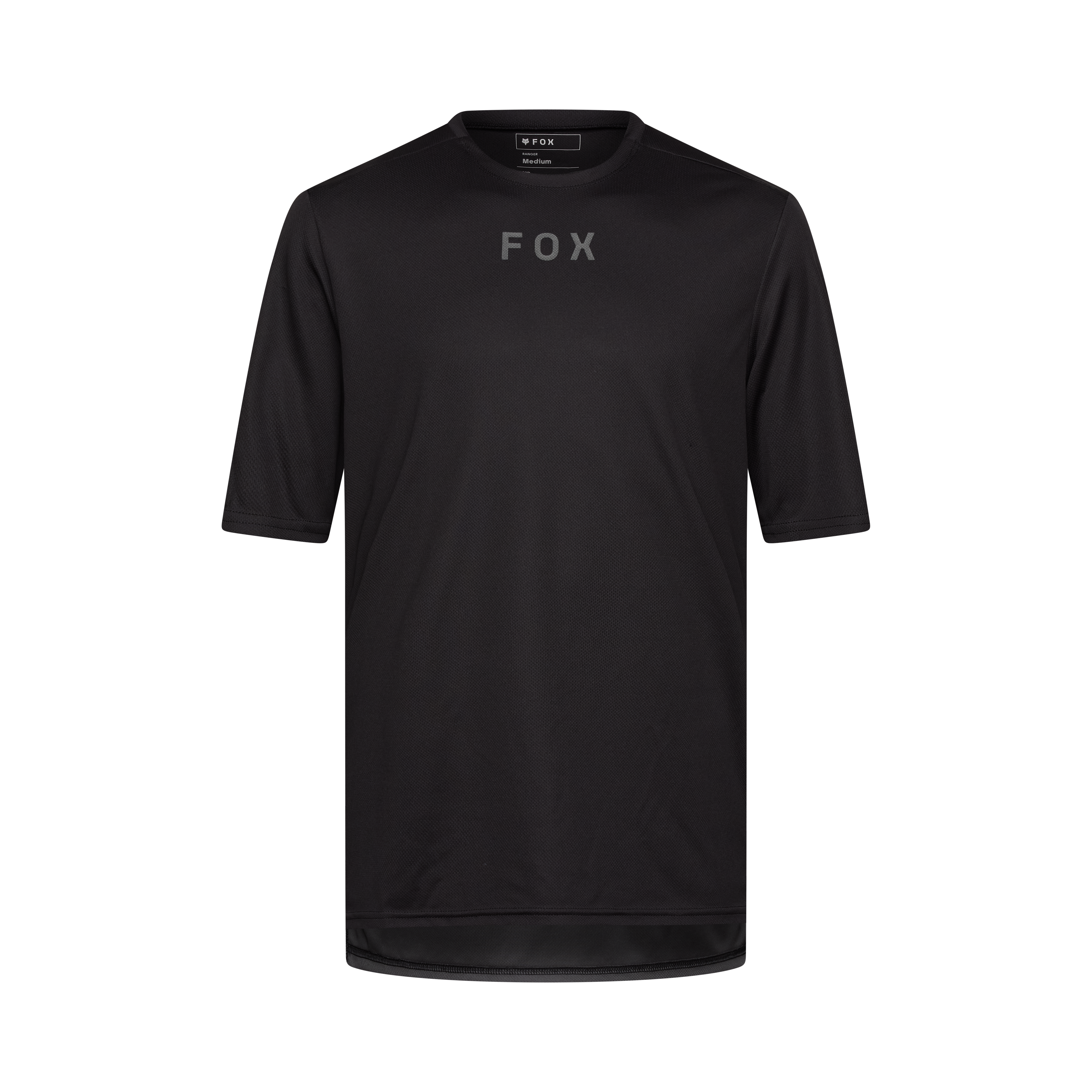 Fox Ranger SS Maillot Wordmark Noir