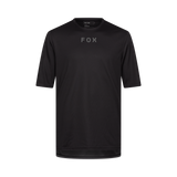 Fox Ranger SS Maillot Wordmark Noir