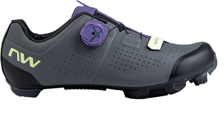 Northwave Razer Wmn Chaussures de vélo Gris foncé/Violet foncé