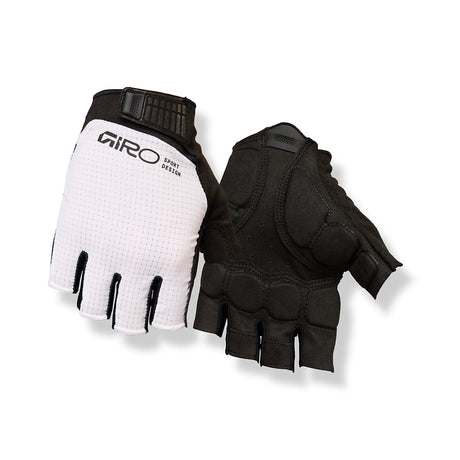 Gants de cyclisme Giro Bravo II Gel blanc