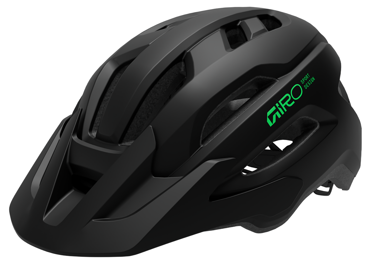 Giro Fixture II noir mat/vert