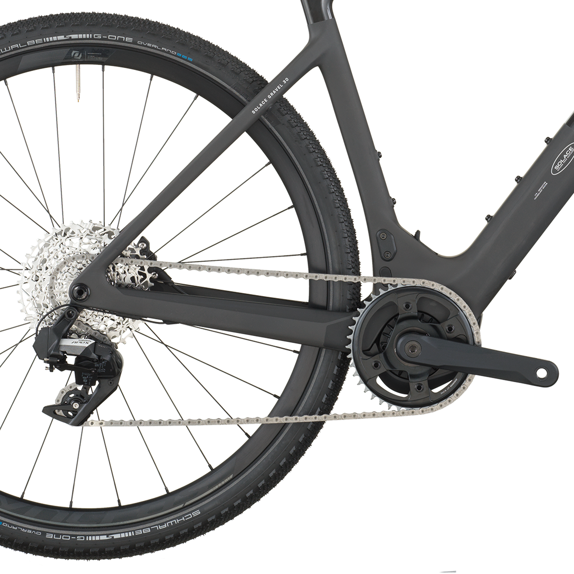 Scott Solace Gravel 30 carbone noir