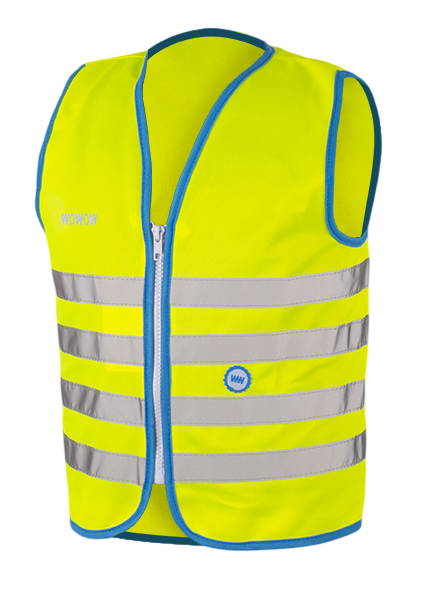 Wowow gilet de sécurité Fun Jacket pour enfants jaune