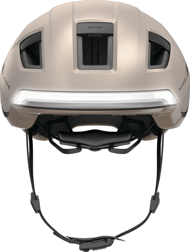 Casque ABUS HYP-E Urban champagne or
