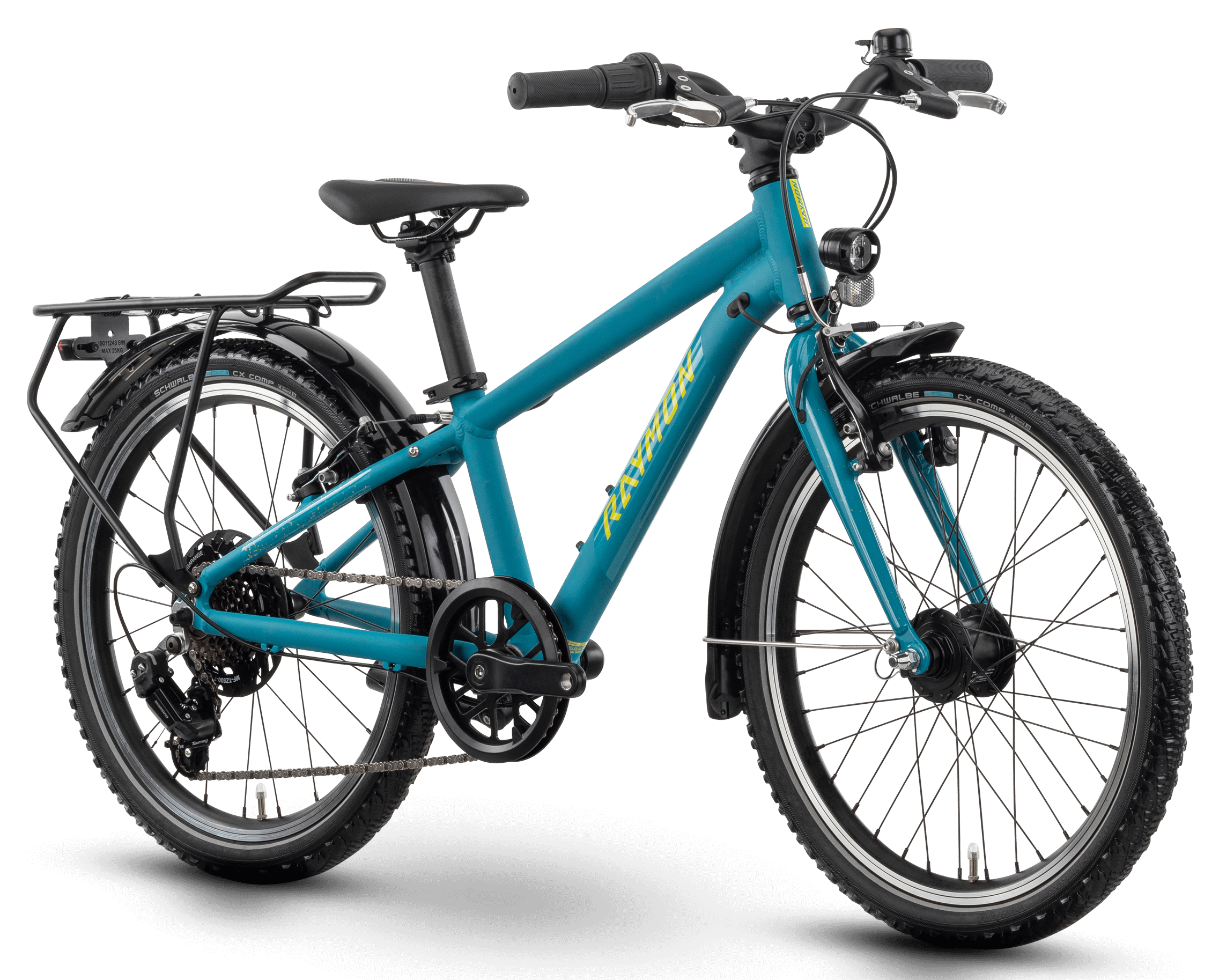 Raymon Yanga 20 Street turquoise/vert citron (2025)