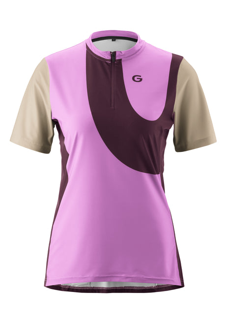 Gonso Adventure Jersey Halfzip Femme richsoil/ wisteria/ jones