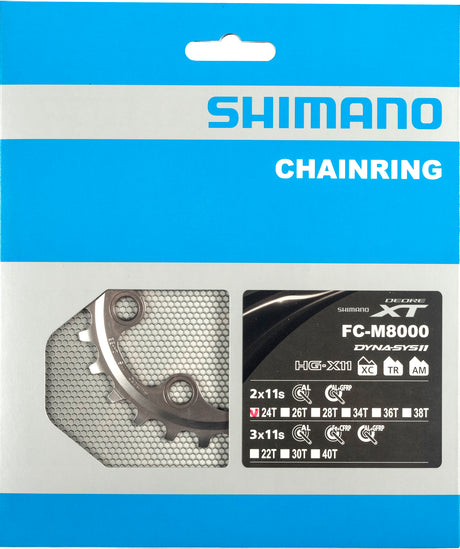 Plateau Shimano Deore XT FC-M8000 double aluminium