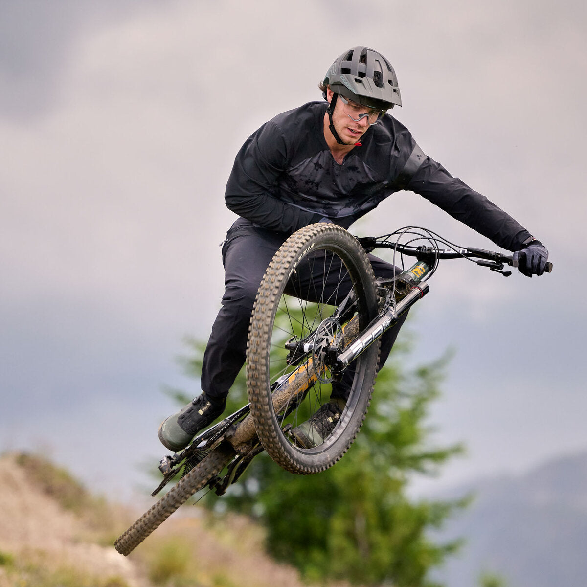 VAUDE Moab LS PRO Maillot homme noir