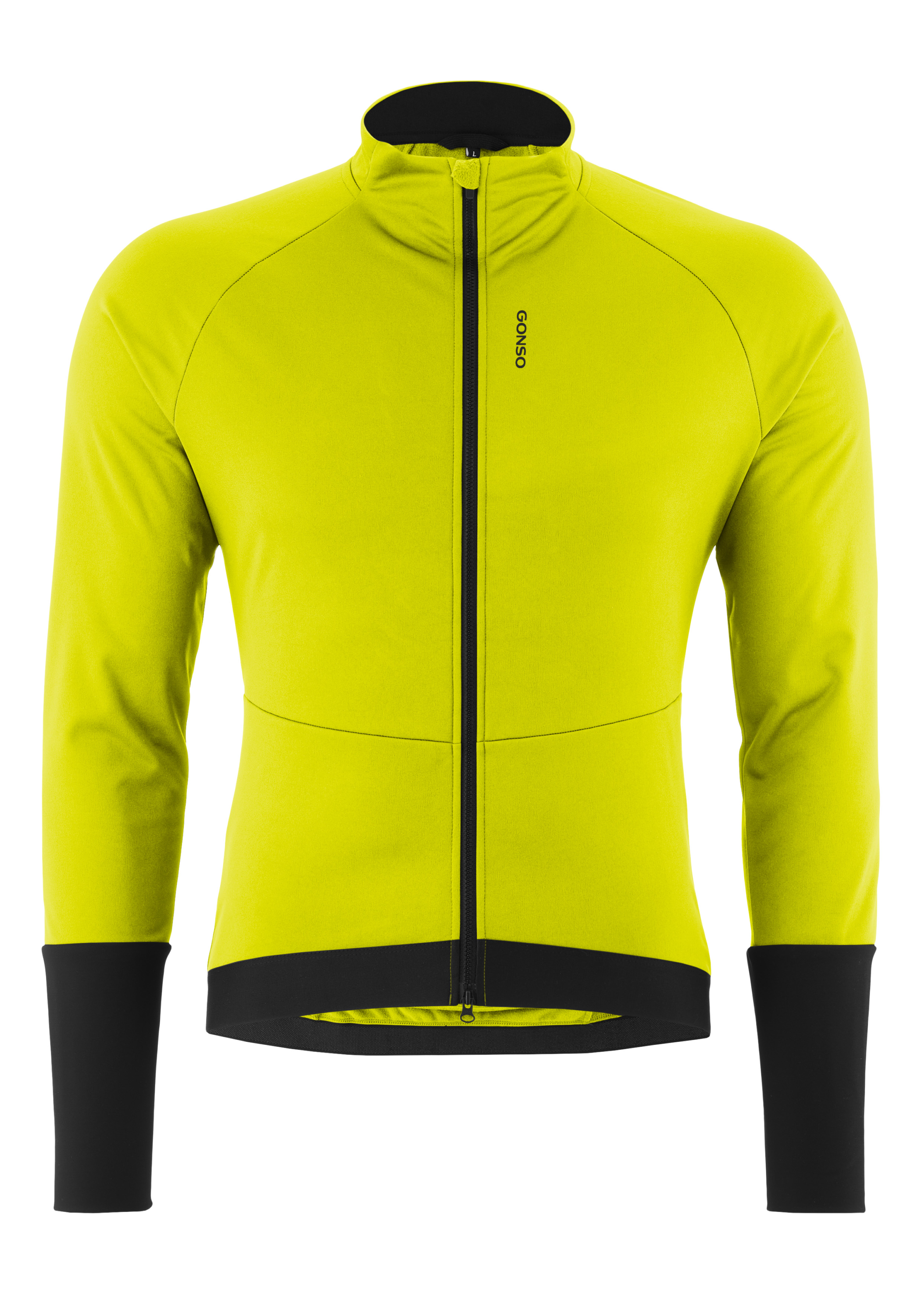 Gonso Veste de route Softshell M jaune sécurité
