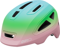 Giro Scamp II Casque enfant mat rose/vert
