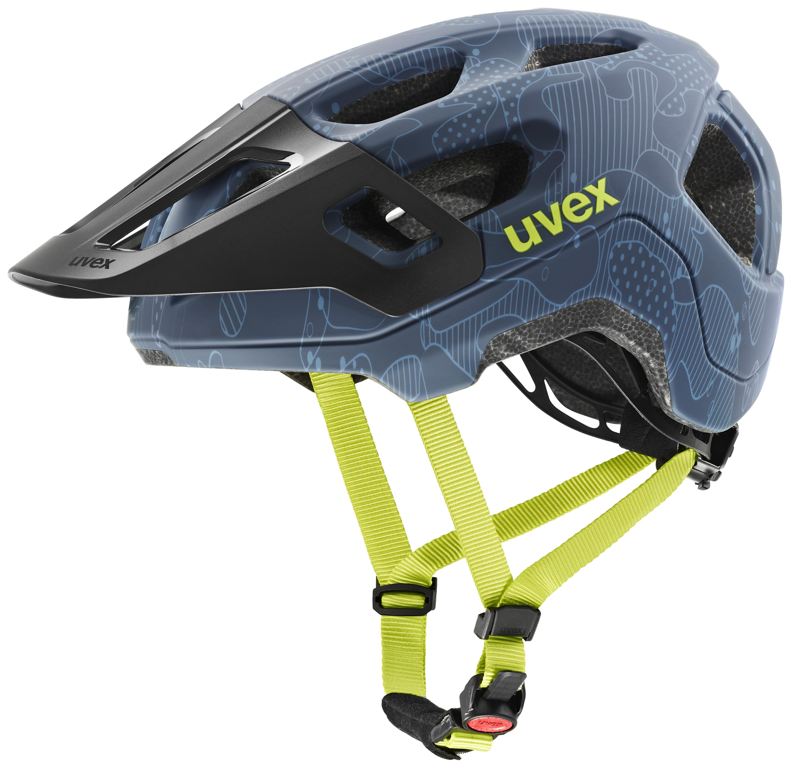uvex React Jr. bleu crépuscule altimètre mat
