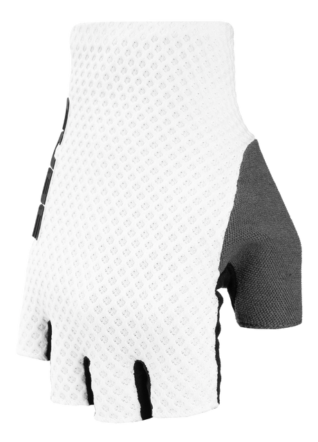 CUBE Gants Race doigts courts blanc