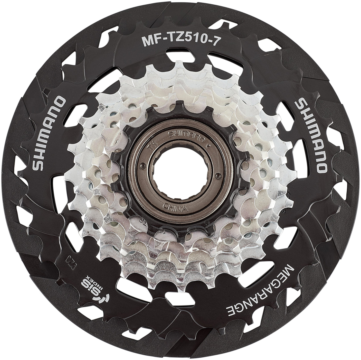 Shimano MF-TZ510 roue libre à vis 7 vitesses brun/noir