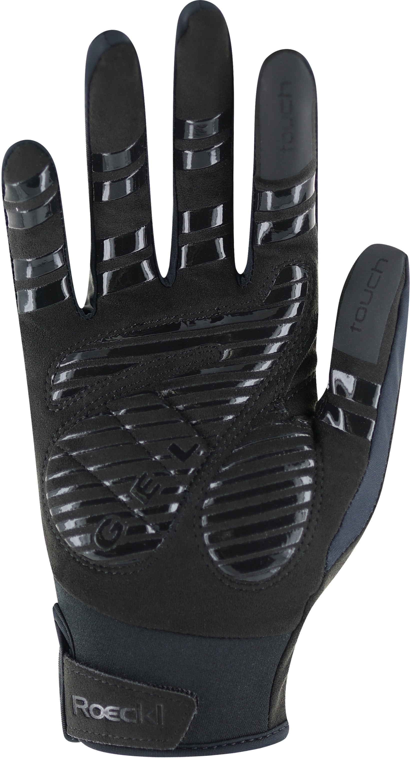 Gants Roeckl Mori 2 Noir/orange fluo