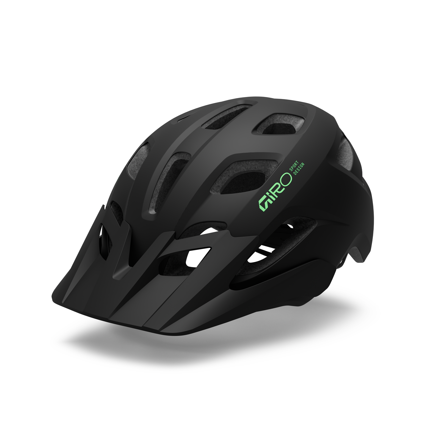Giro Tremor Child casque enfant mat noir/vert