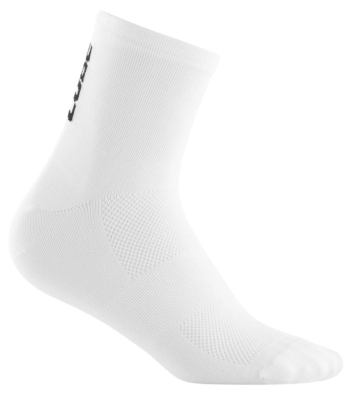CUBE Chaussette Mid Cut Blackline blanc