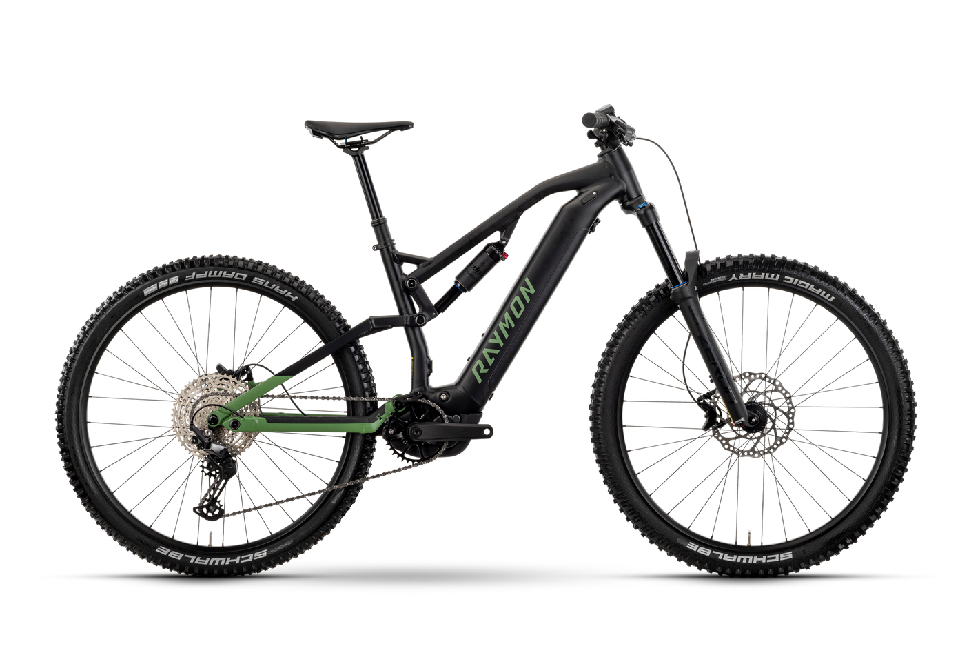Raymon Trailray 150 black / reseda green / citron