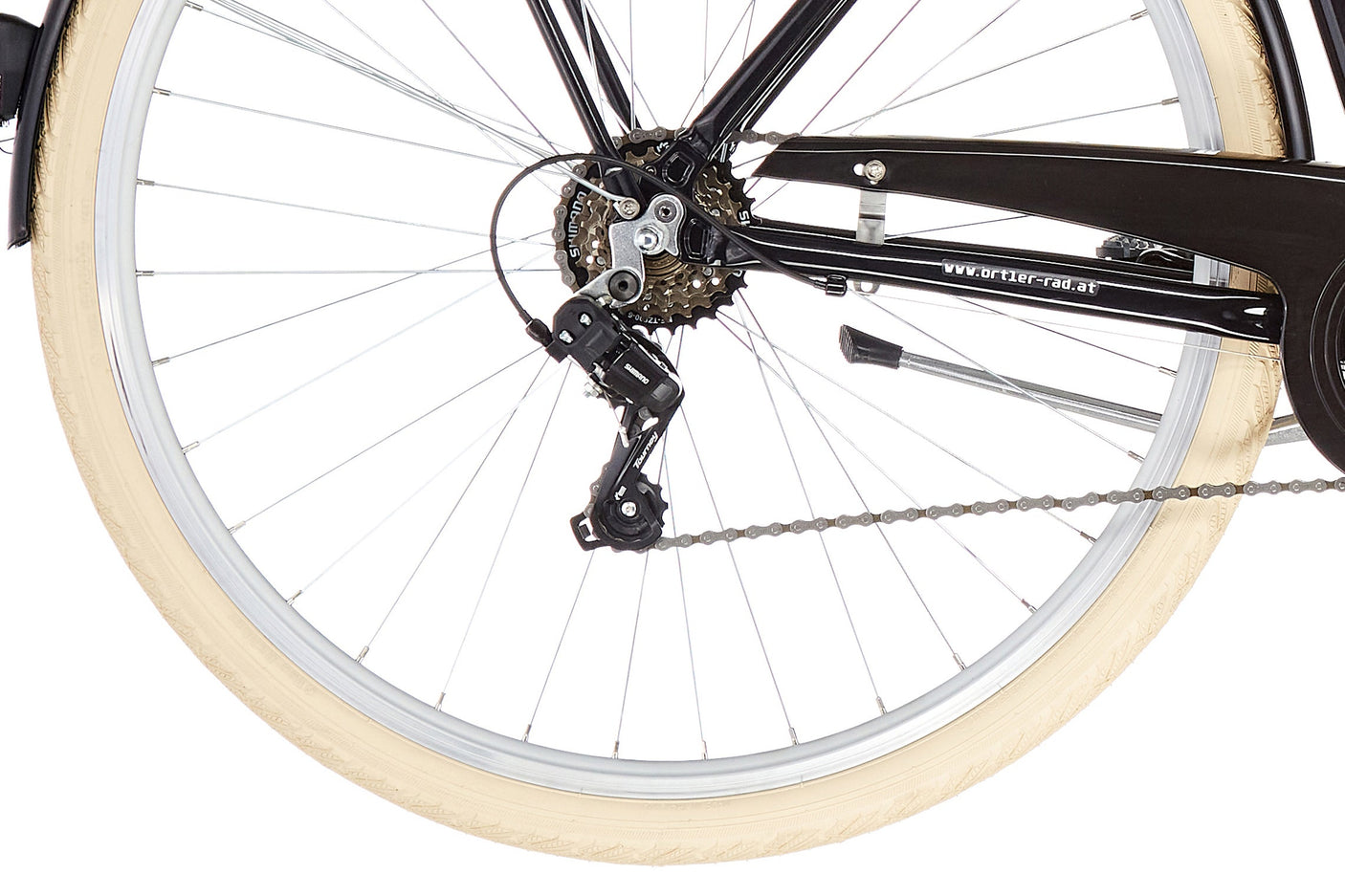 Ortler Detroit EQ Alloy Diamant 6 vitesses noir
