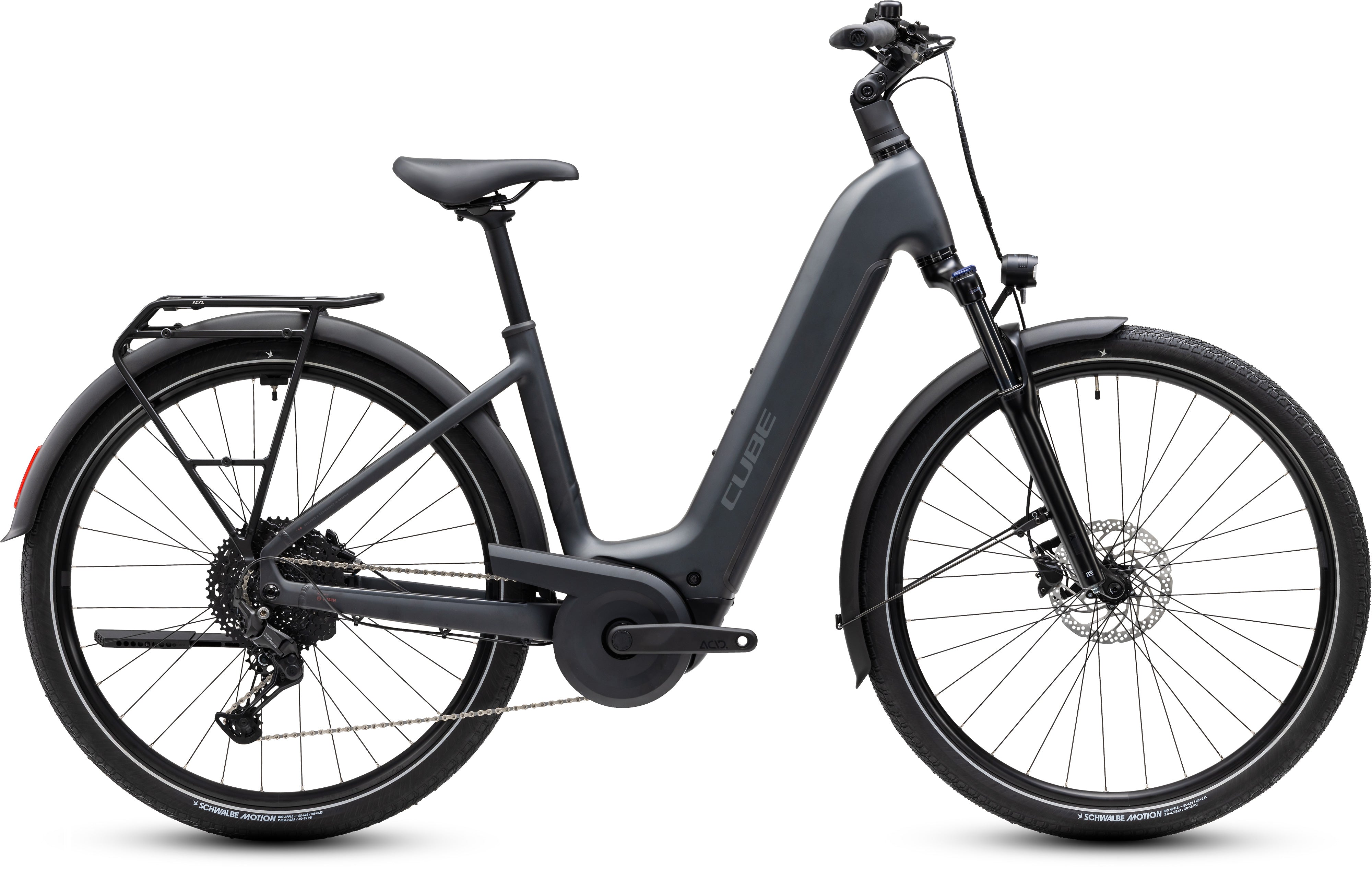 Cube Touring Hybrid ONE 600 Easy Entry gris´n´coolgrey (2027)