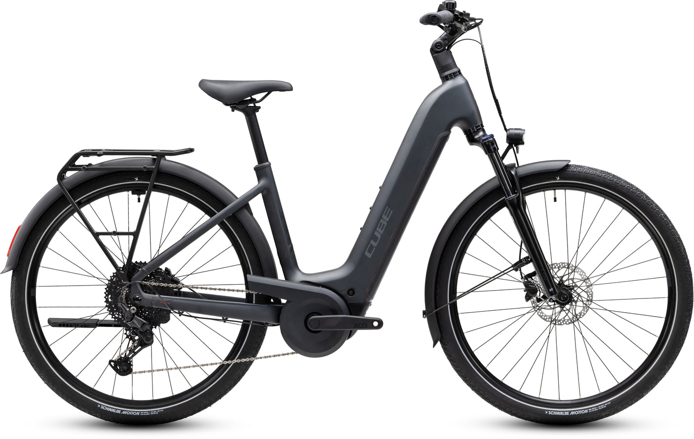 Cube Touring Hybrid ONE 600 Easy Entry gris´n´coolgrey (2027)
