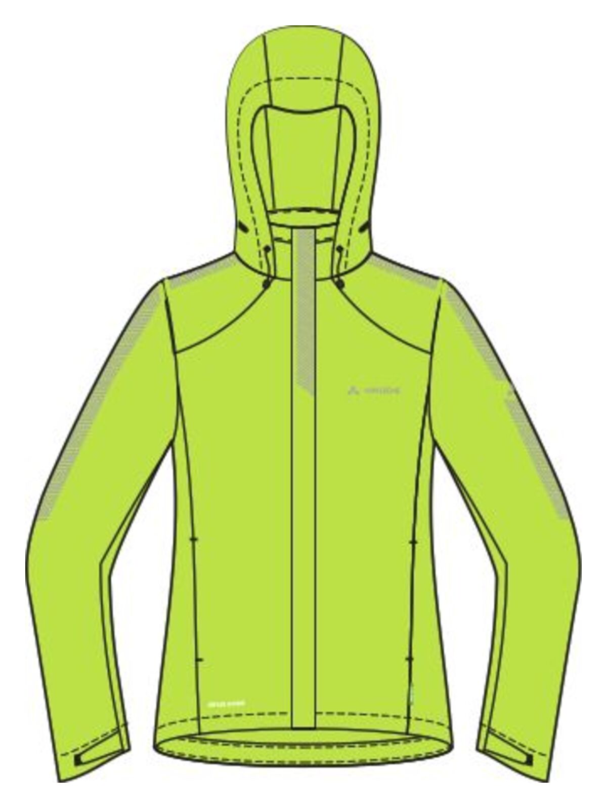 VAUDE Luminum II Veste Femme vert