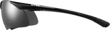 uvex Sportstyle 223 Lunettes de vélo Noir / Lightmirror Argent