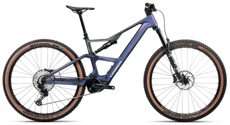 Orbea RISE SL M20 630W Tanzanite Carbon Vue - Carbone Brut (Mat)