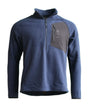 Zimtstern Zlinez Polaire Halfzip Homme Bleu Marine Foncé