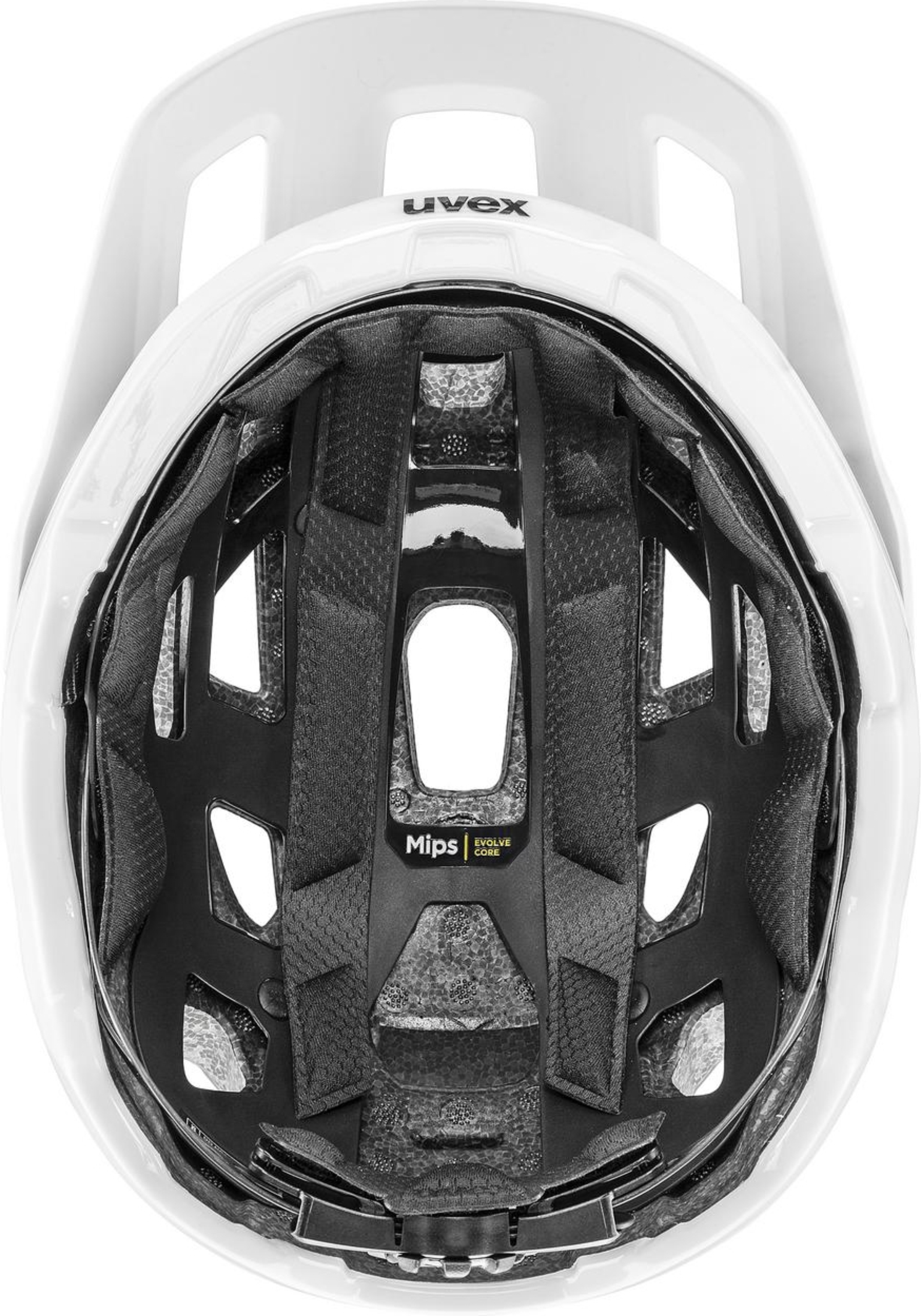 uvex React Mips Casque VTT Blanc Mat