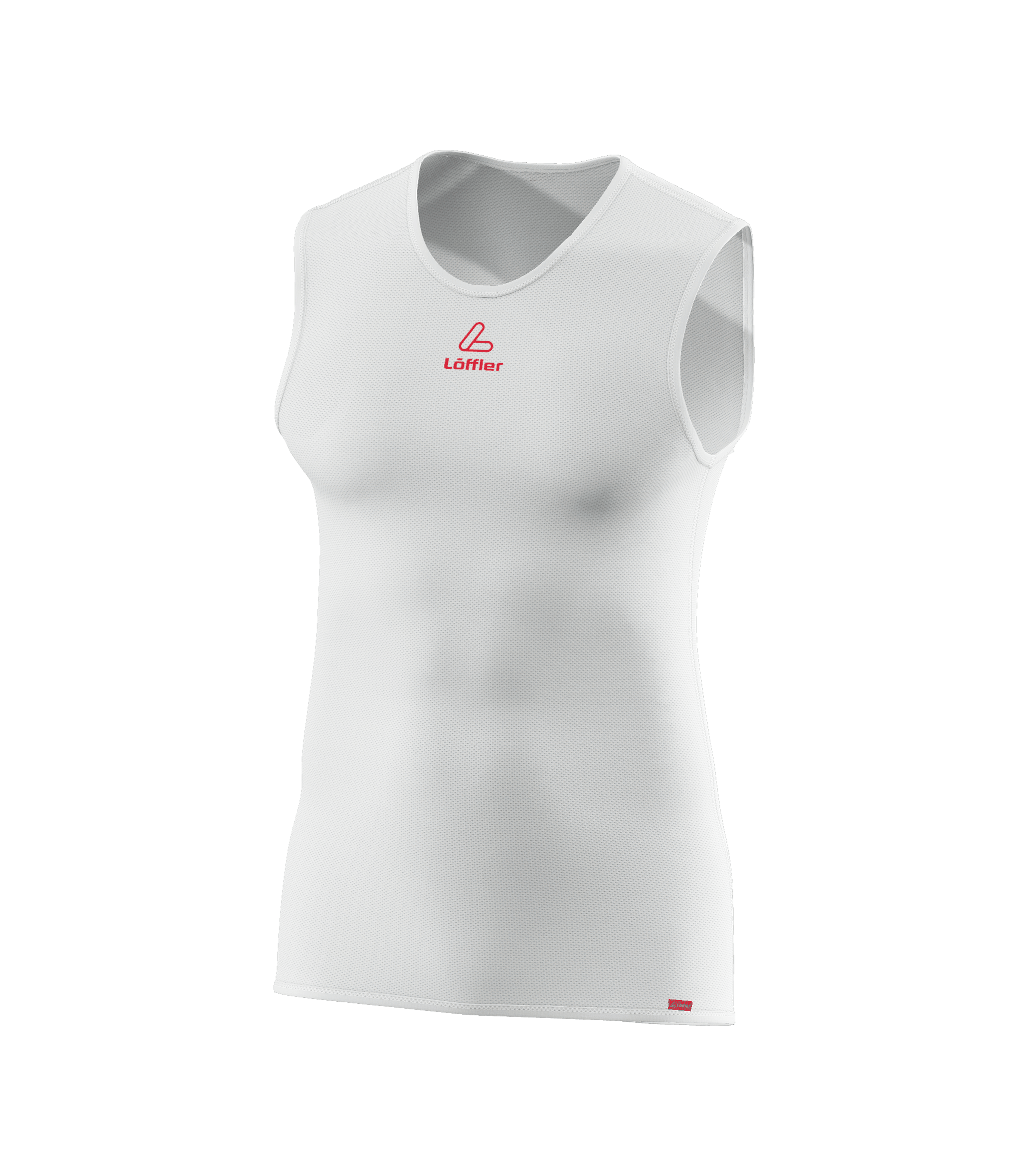 Löffler M Maillot Sans Manches Transtex® Light+ Blanc