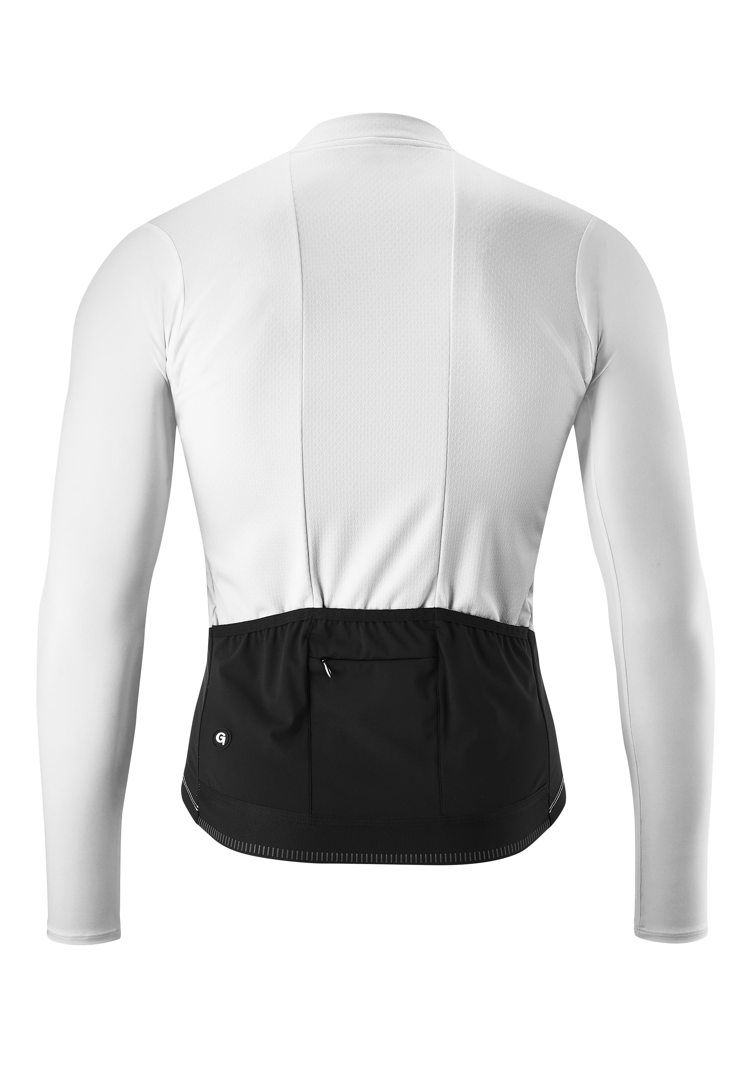 Gonso Sitivo Maillot Manches Longues M blanc / noir