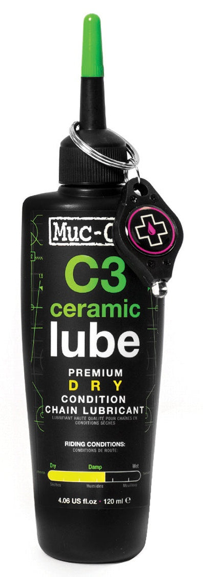 Muc-Off C3 Dry Ceramic Lube Lubrifiant chaîne 120ml