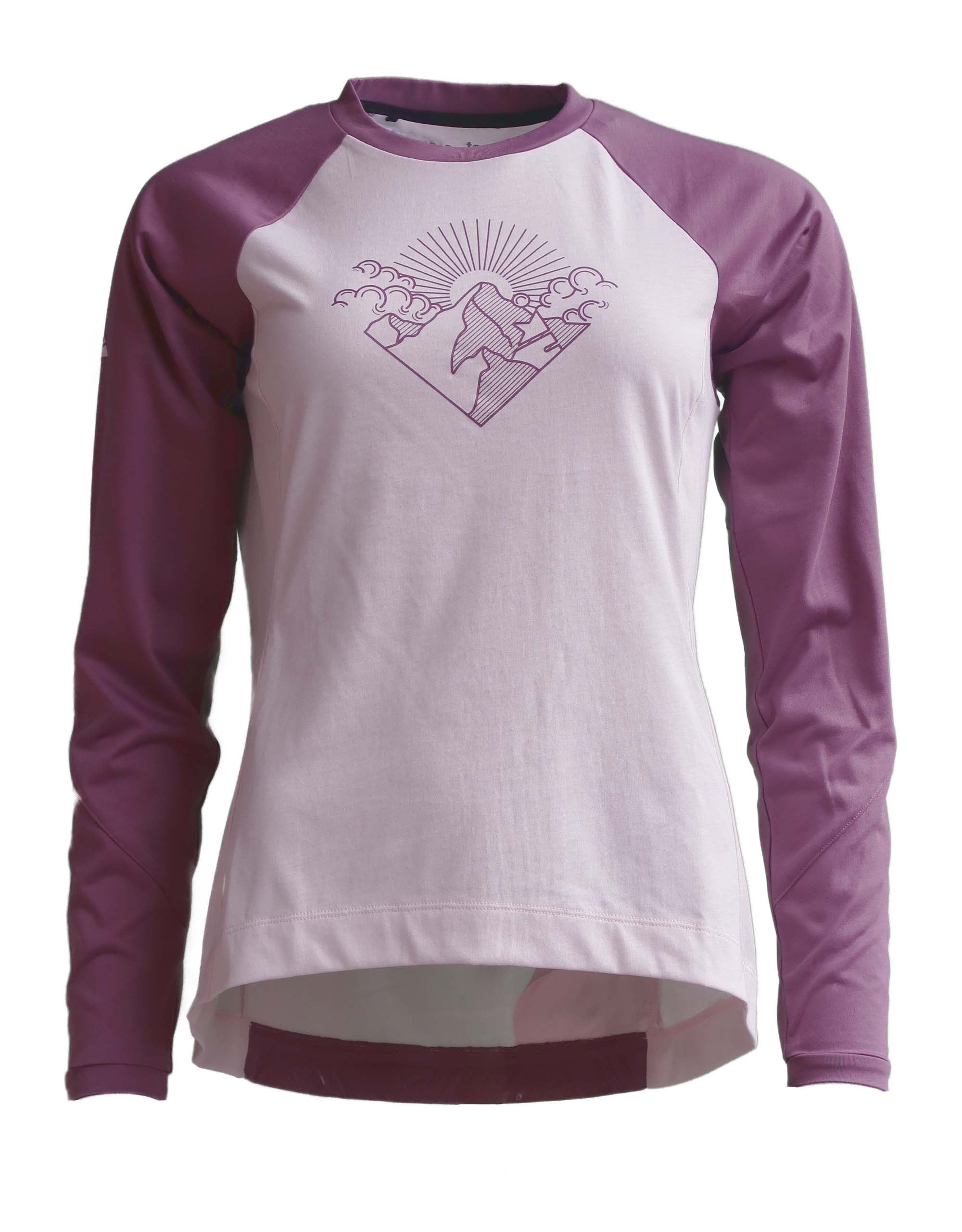 Zimtstern PureFlowz Shirt LS Femme Lilas / Baie