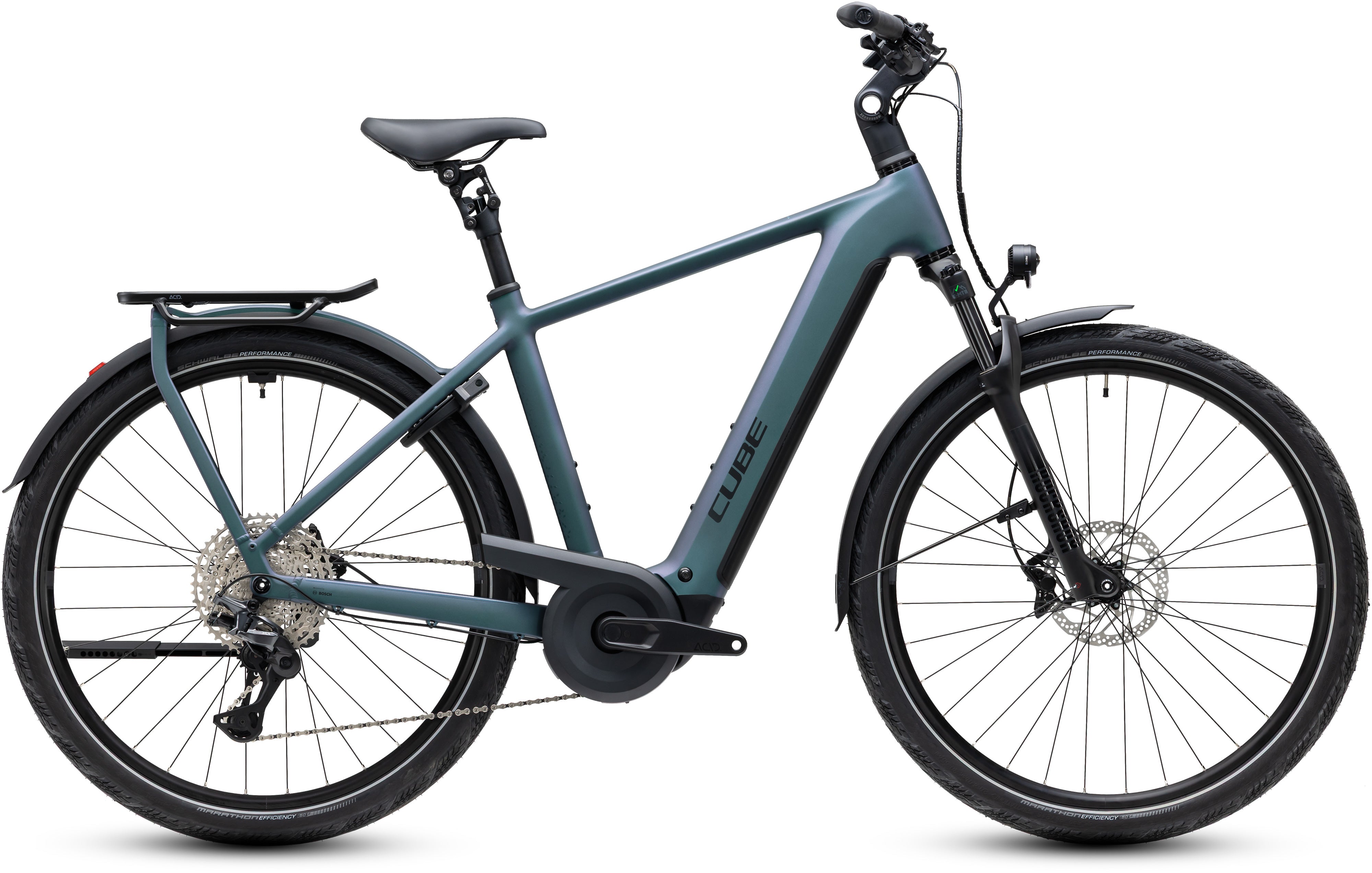 Cube Kathmandu Hybrid Pro 800 Diamant vert émeraude´n´black (2027)